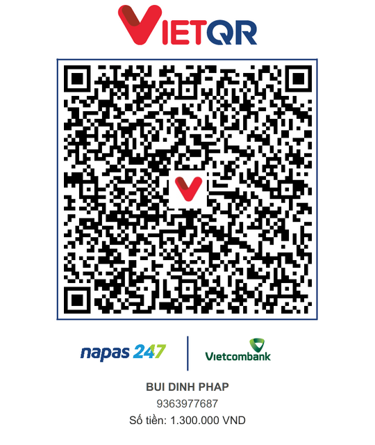 Payment QR code