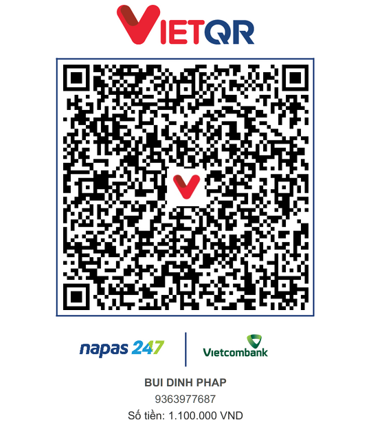 Payment QR code