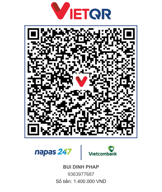 Payment QR code