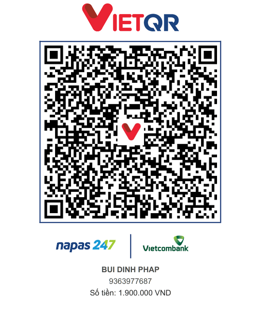 Payment QR code