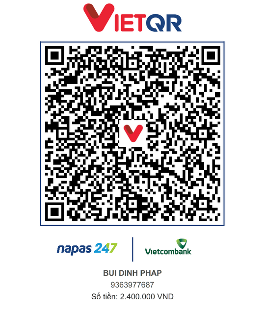 Payment QR code