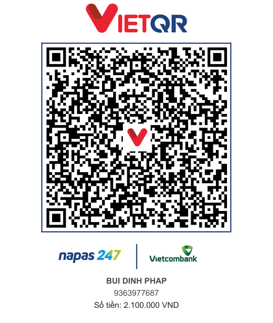 Payment QR code
