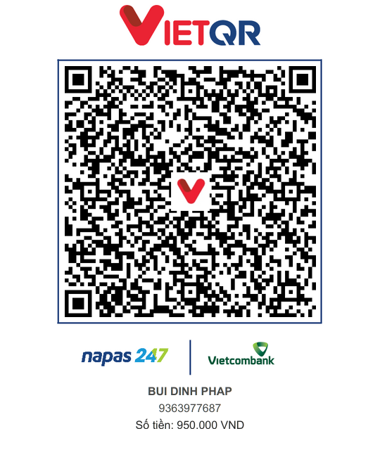 Payment QR code
