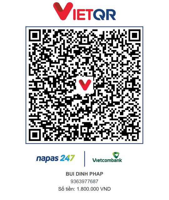 Payment QR code
