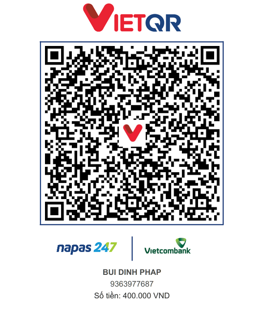 Payment QR code