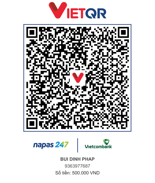 Payment QR code