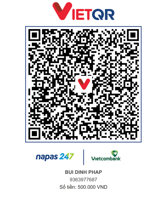 Payment QR code