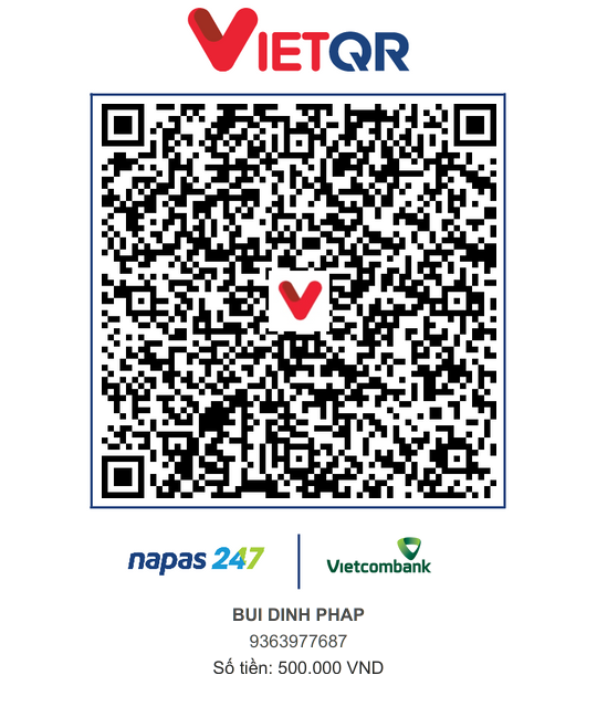 Payment QR code