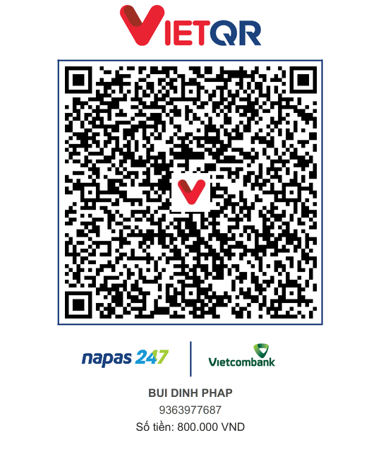 Payment QR code