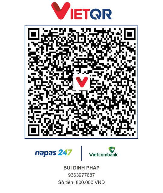 Payment QR code