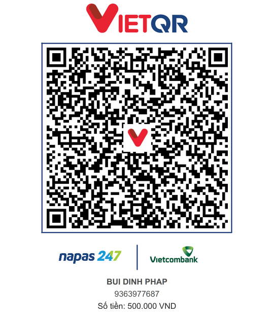 Payment QR code