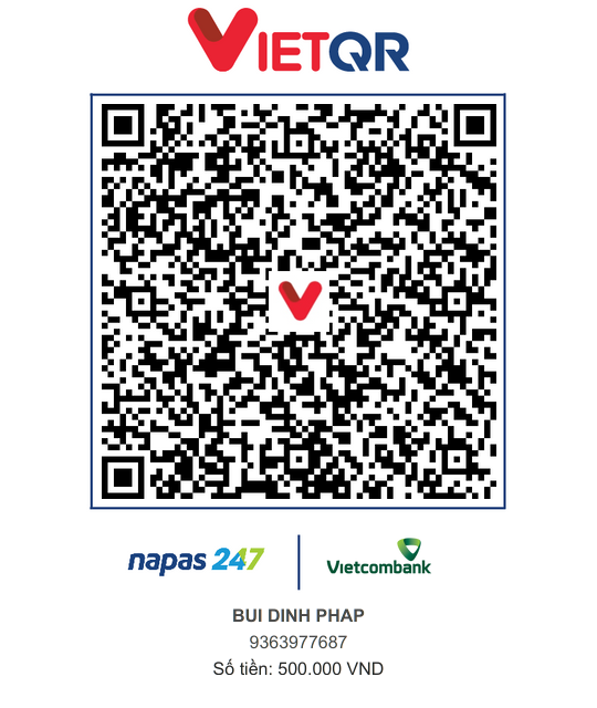 Payment QR code