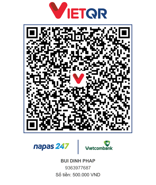 Payment QR code