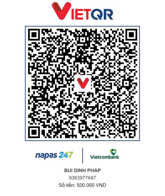 Payment QR code