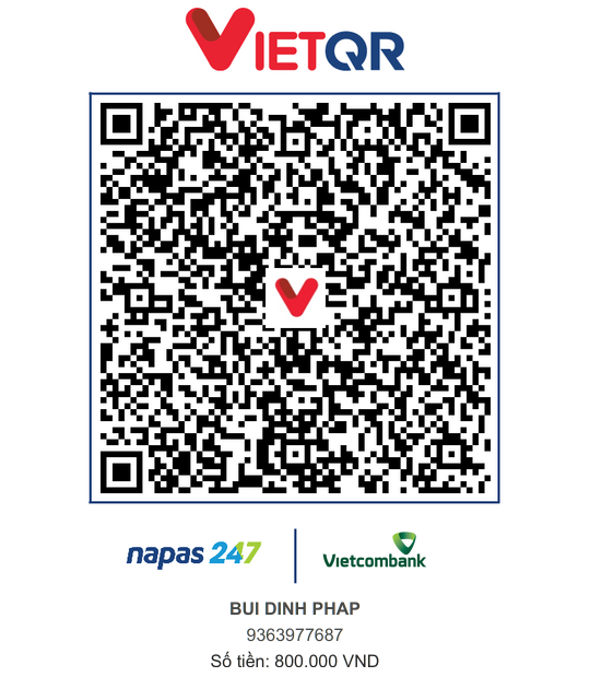 Payment QR code