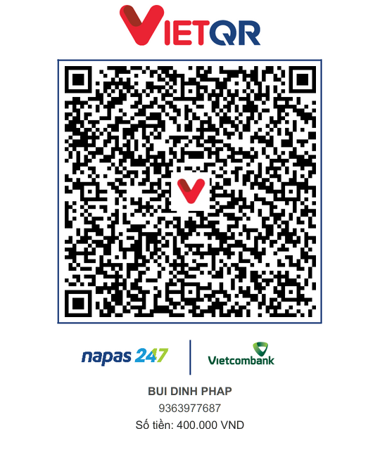 Payment QR code