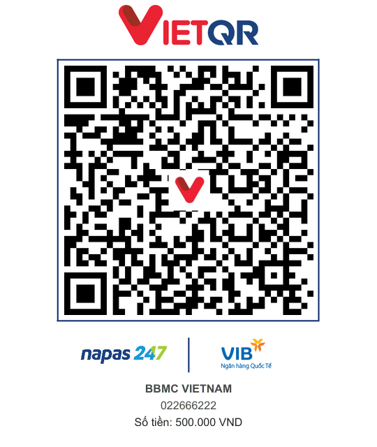 QR Cọc 500k VIB