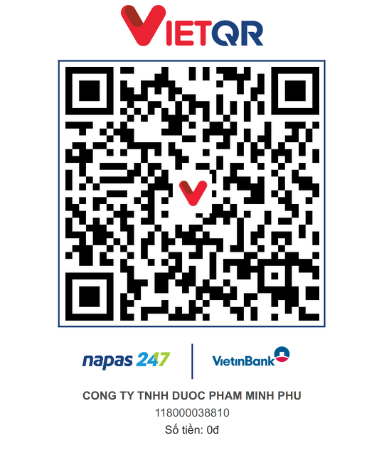 QR thanh toán VietinBank Công ty TNHH Dược phẩm Minh Phú