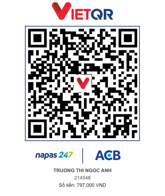 QR VietQR ACB — Làm Chủ Tủ Tiền