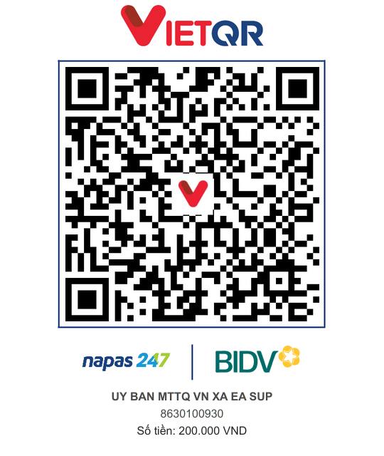 VietQR BIDV Ea Sup
