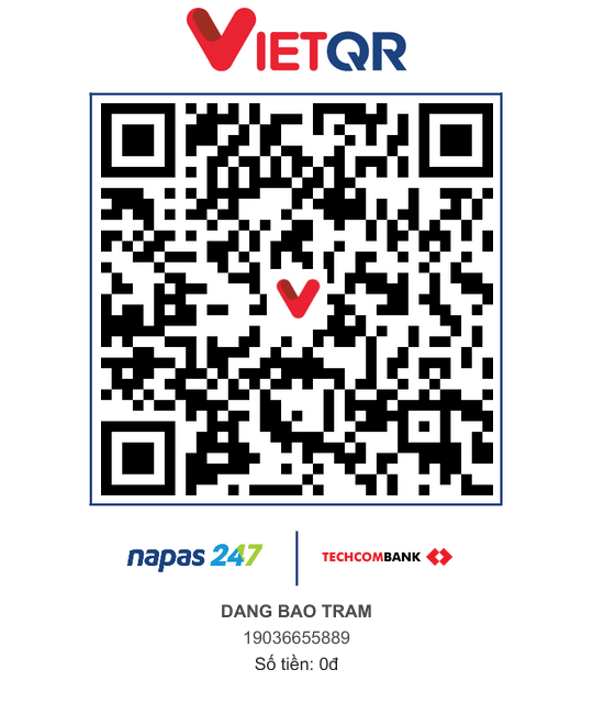 Mã QR chuyển khoản Nhà gái