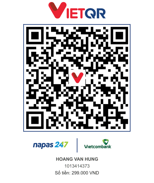 QR gói Tài liệu 299k