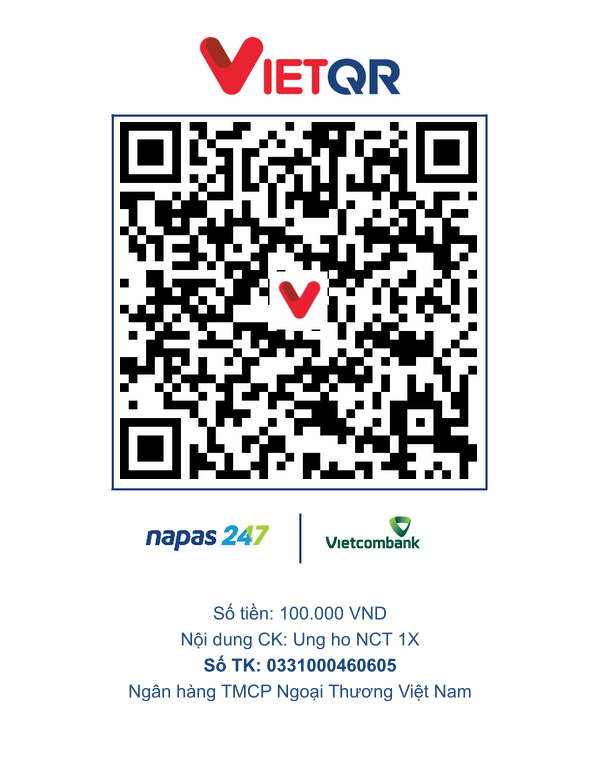 Mã QR ủng hộ NCT