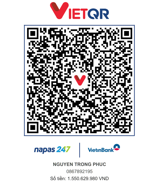 Mã QR Chuyển khoản VietinBank