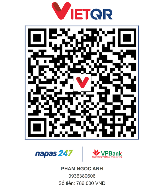 QR chuyển khoản VP Bank